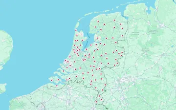 Doneren kan op 90 locaties in Nederland