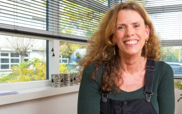 Portretfoto bij het patiëntverhaal van Christel. 