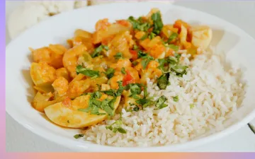 IJzerrijk recept - bloemkoolcurry met eieren
