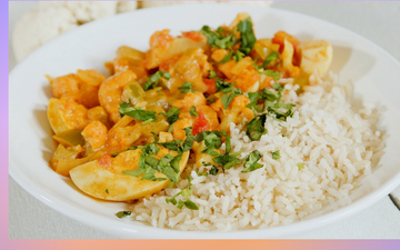 IJzerrijk recept - bloemkoolcurry met eieren