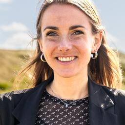 Photo PhD student Fleur van Oosterom