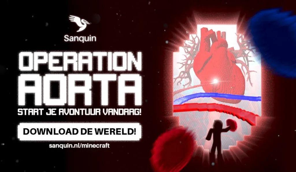 Minecraft game Operation Aorta