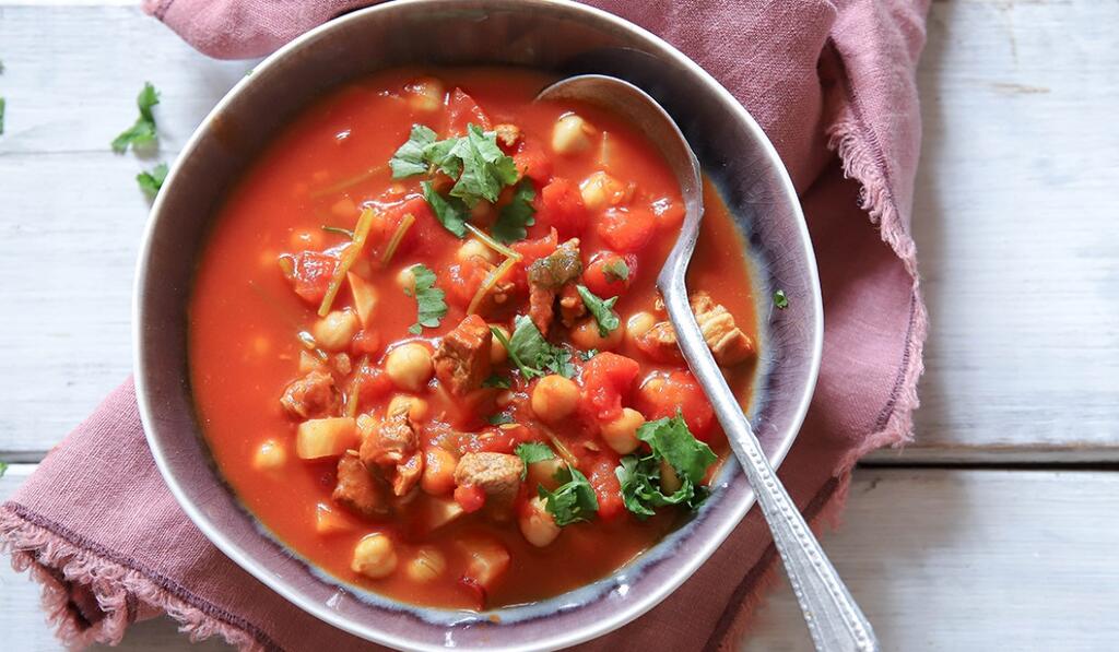 Harira met kikkererwten recept