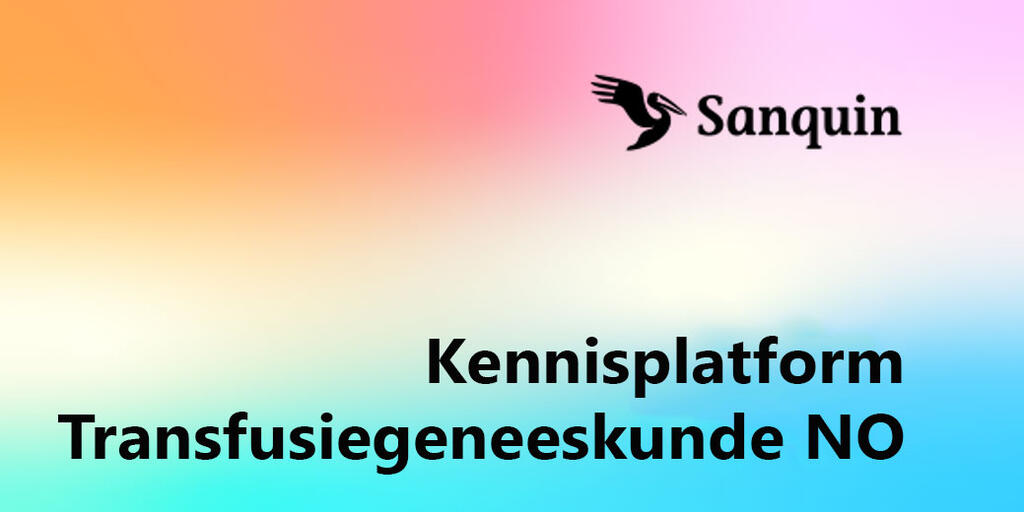 Evenement Kennisplatform Transfusiegeneeskunde NO