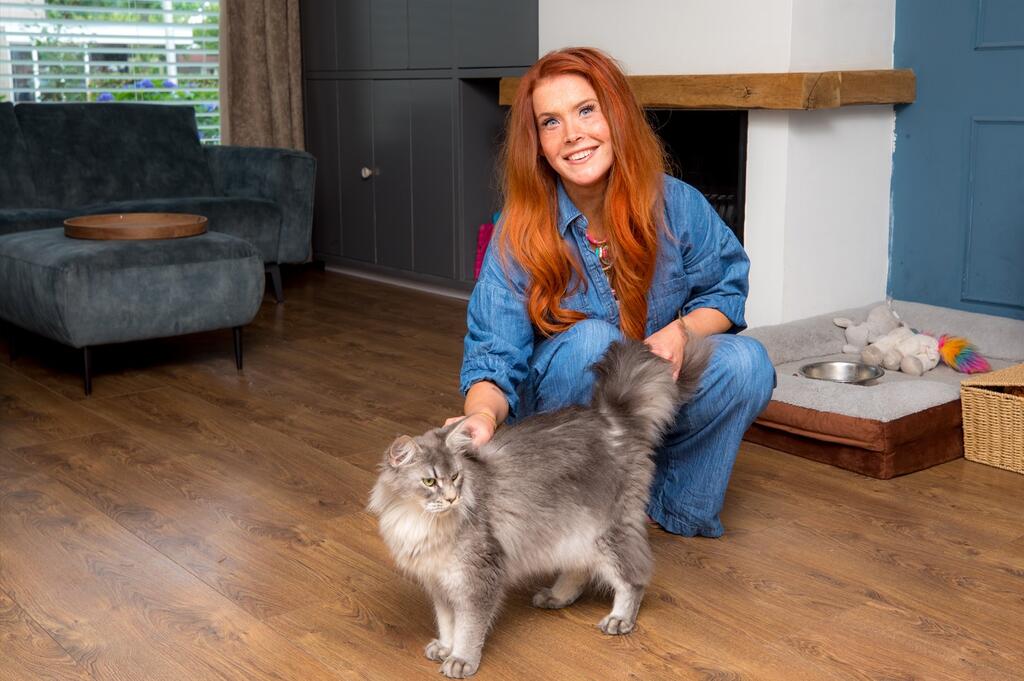 Patiëntverhaal Annick, samen met haar kat