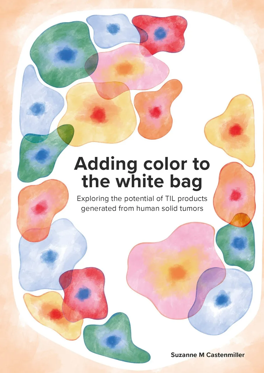 Cover of PhD thesis by Suzanne Castenmiller