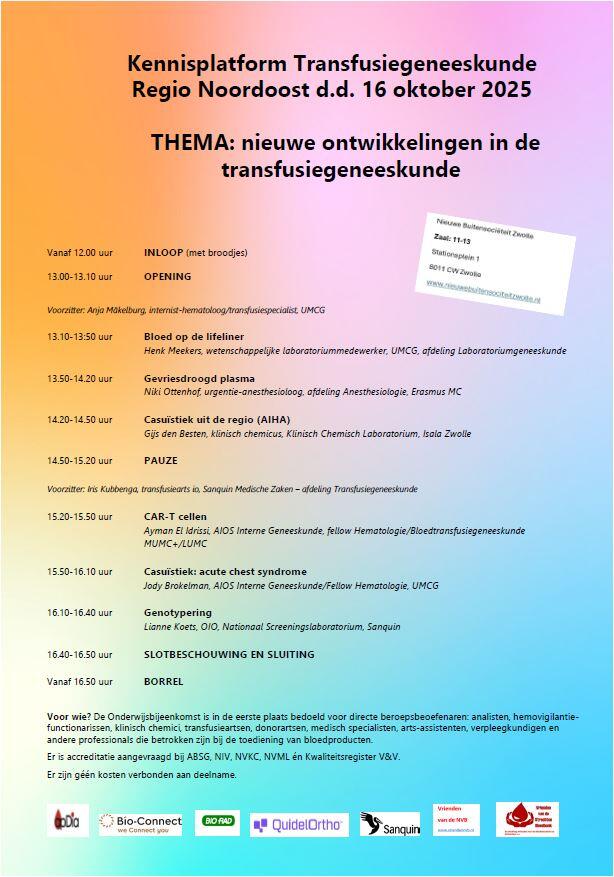 Programmaoverzicht Kennisplatform NO 16 oktober 2025