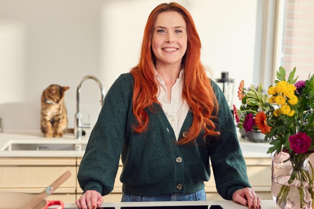 Foto van annick in de keuken