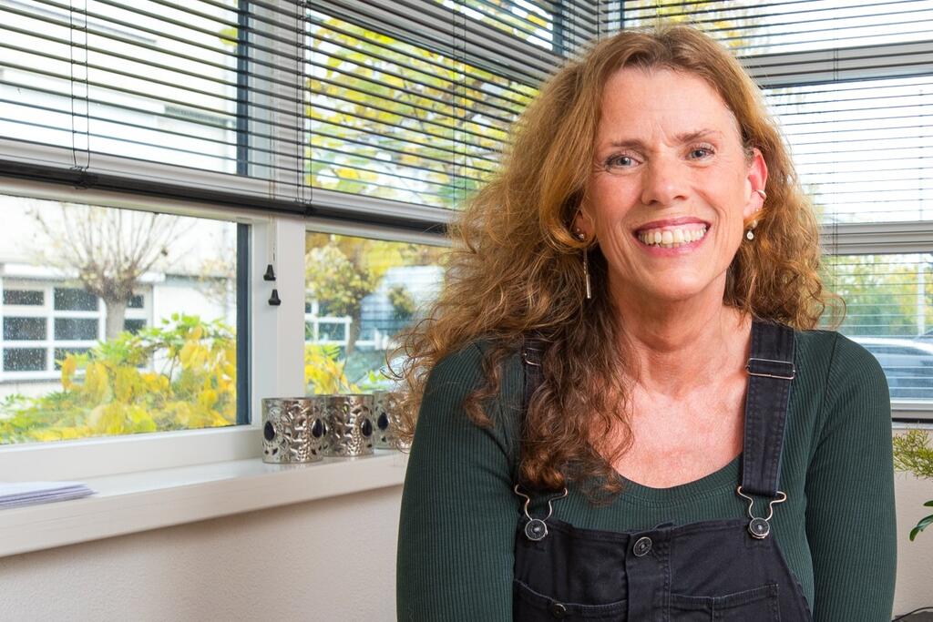 Portretfoto bij het patiëntverhaal van Christel. 