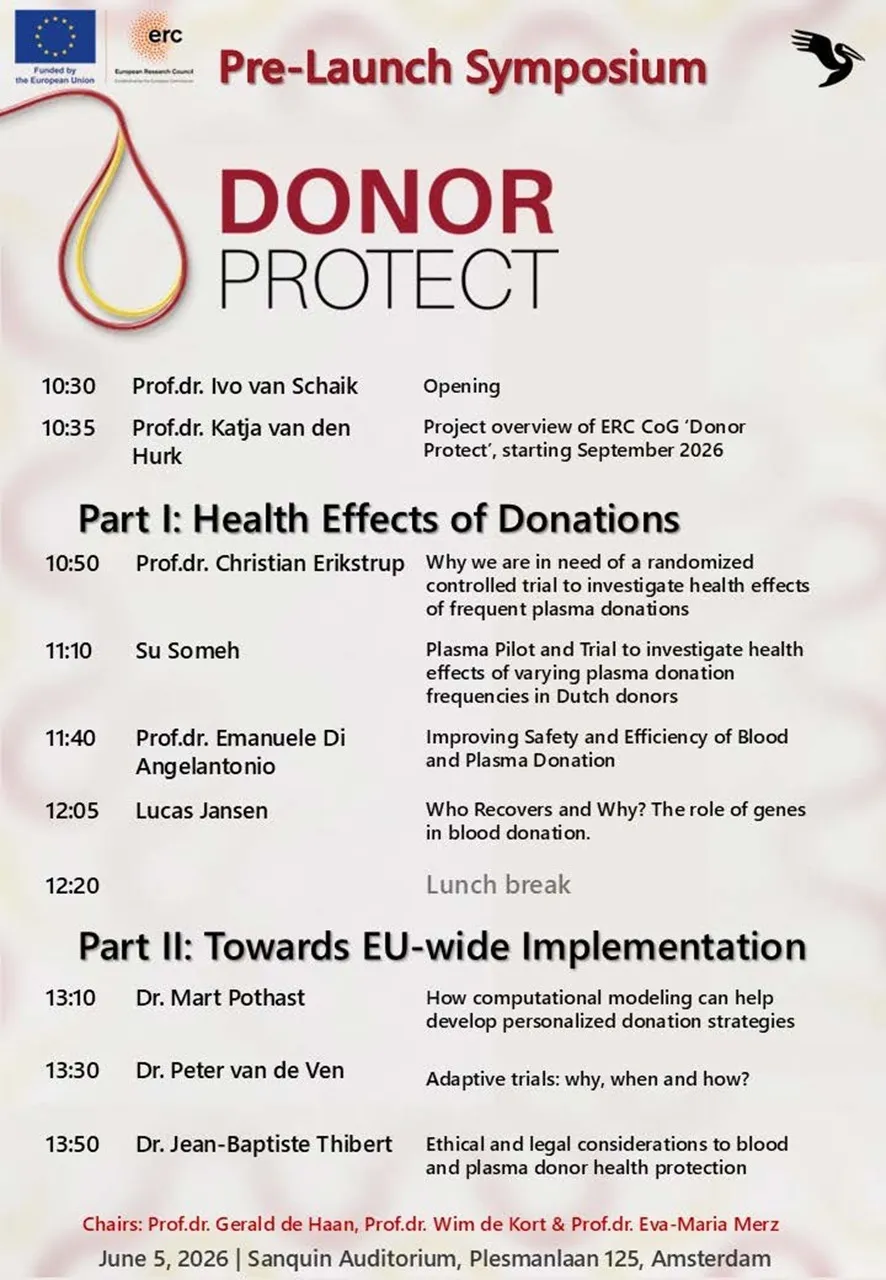 Programme pre-launch sysmposium Donor-Protect