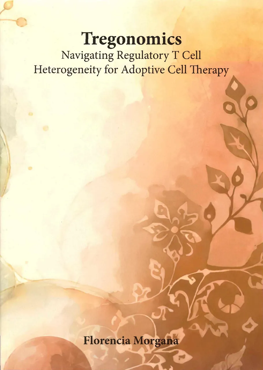 Cover PhD thesis Florencia Morgana