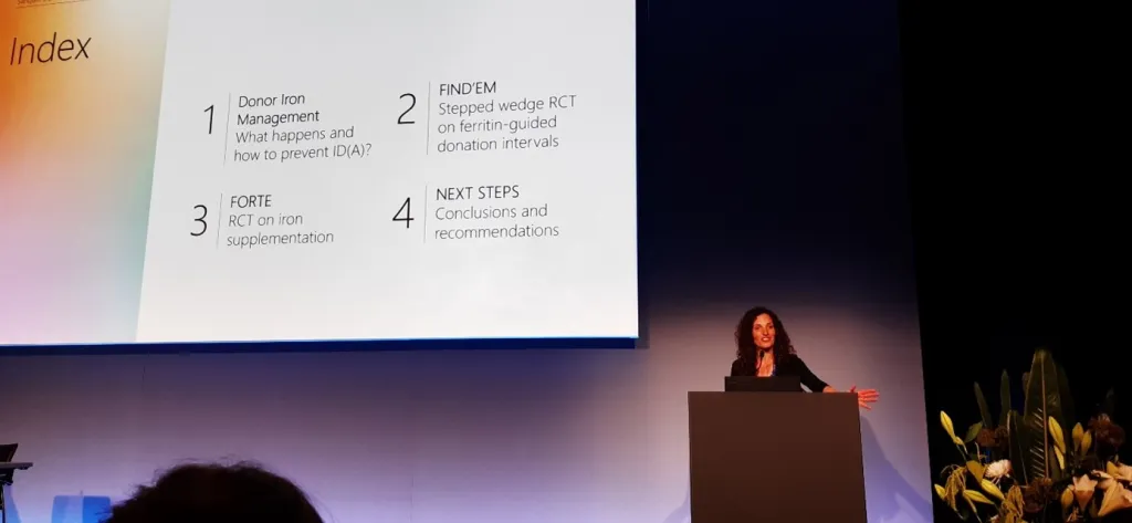 Katja van den Hurk ISBT congres