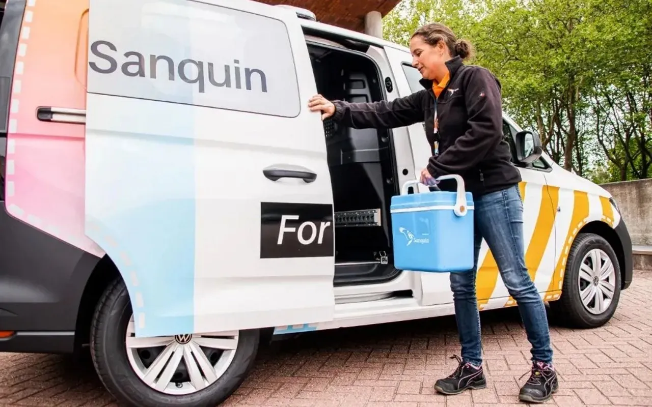 Sanquin busje