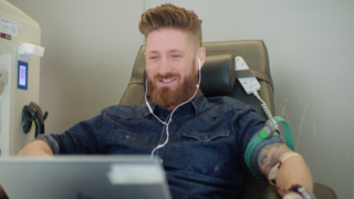 Werken tijdens je donatie