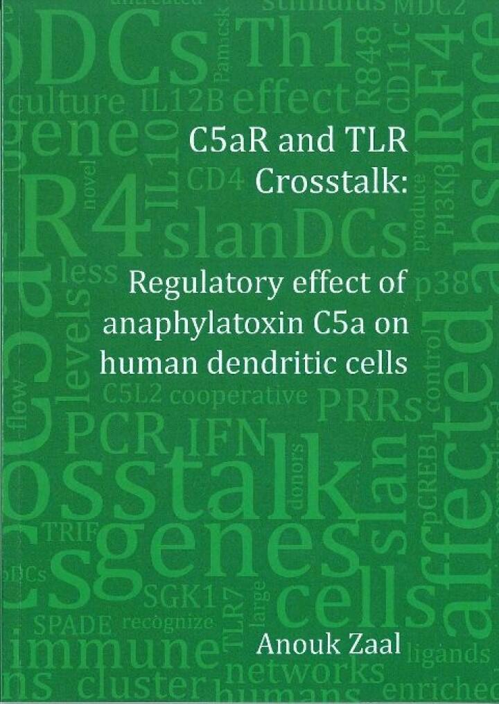 C5aR and TLR Crosstalk