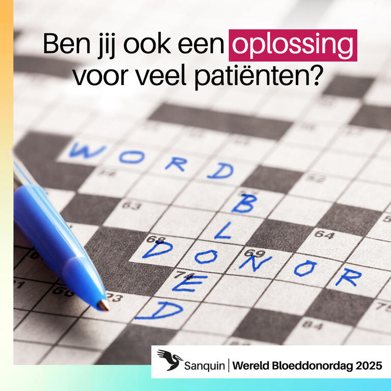Afbeelding Wereld Bloeddonordag 2025